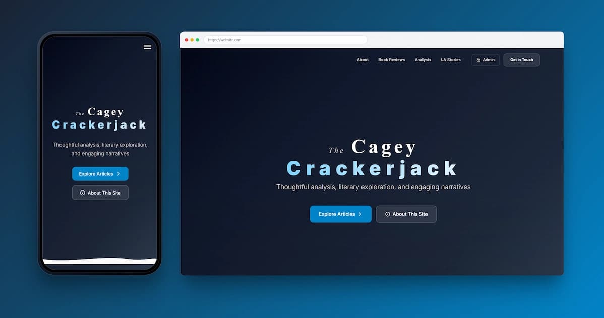CageyCrackerJack editorial and literary platform